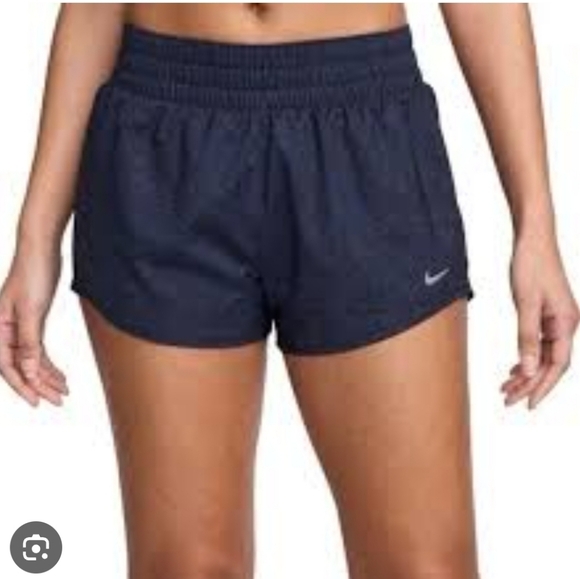 Nike OneWomen's Dri-FIT Mid-Rise 3" Brief-Lined Shorts XS - Picture 1 of 3